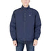 Navy blue zip-up jacket with collar and elastic waistband by Tommy Hilfiger Jeans