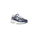 Navy and tan New Balance sneaker displayed in the Navy Brown New Balance Sneaker product image