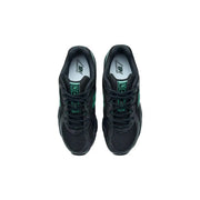 New Balance Baskets noires pour homme en matière synthétique, style classique avec détails turquoise et empeigne en mesh respirant