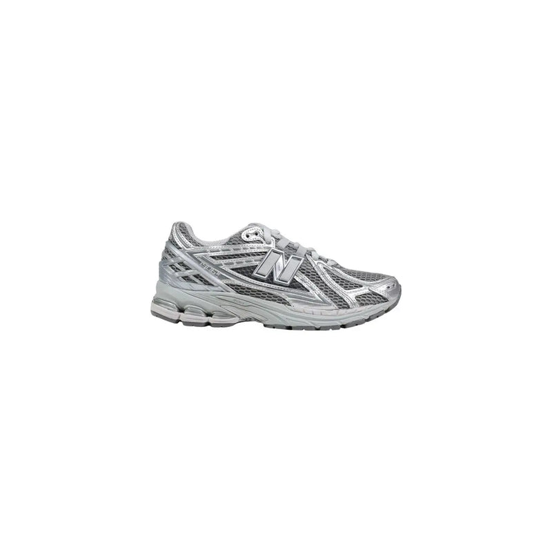 New balance men sneakers 1906r silver running shoe with mesh and synthetic overlays for enhanced durability