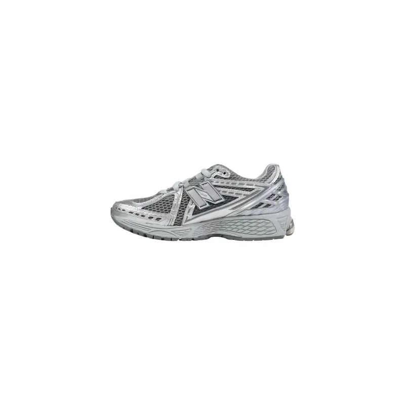 New balance Baskets pour hommes 1906r argentées, chaussures de course avec empiècements en mesh et synthétiques pour une durabilité accrue