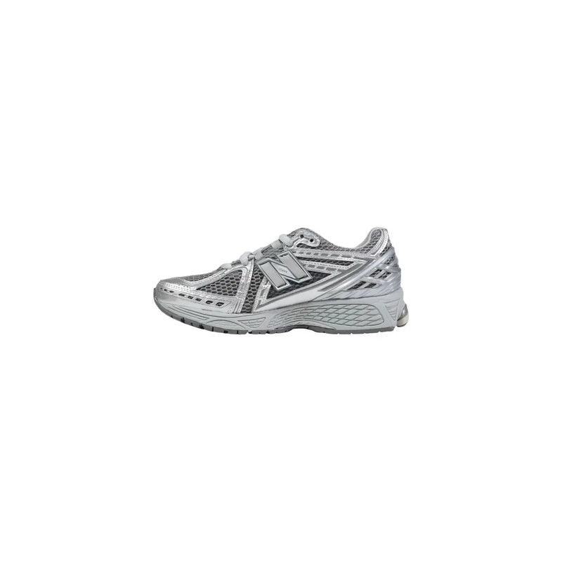 New balance men sneakers 1906r silver running shoe with mesh and synthetic overlays for enhanced durability