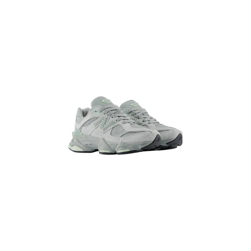 New Balance women leather sneakers grey slip featuring gray 990v4 mesh upper with chunky layered sole