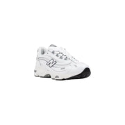 New Balance GC1000DK white slip-on sneakers with black accents