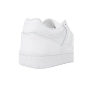 New Balance Women’s white leather sneaker with clean minimalist design and subtle stitching size 3