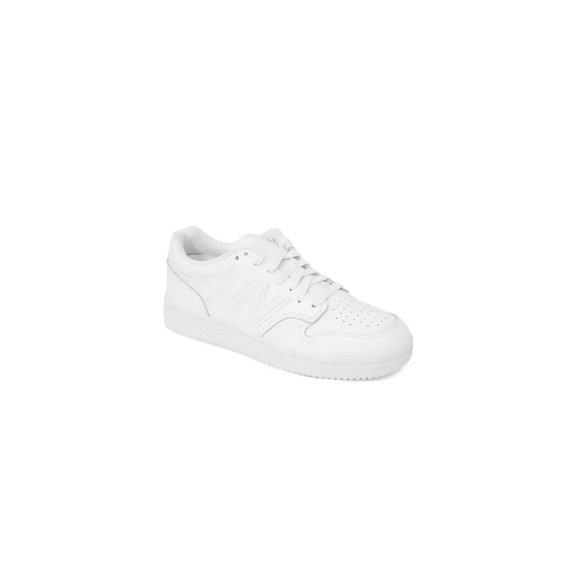 New Balance women’s white sneaker size 3 with clean minimalist design and perforated detailing