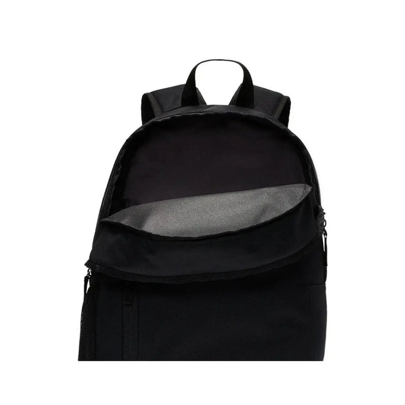 Nike Sac à dos BA6032 pour homme, noir, design minimaliste et doublure intérieure grise, vue de face