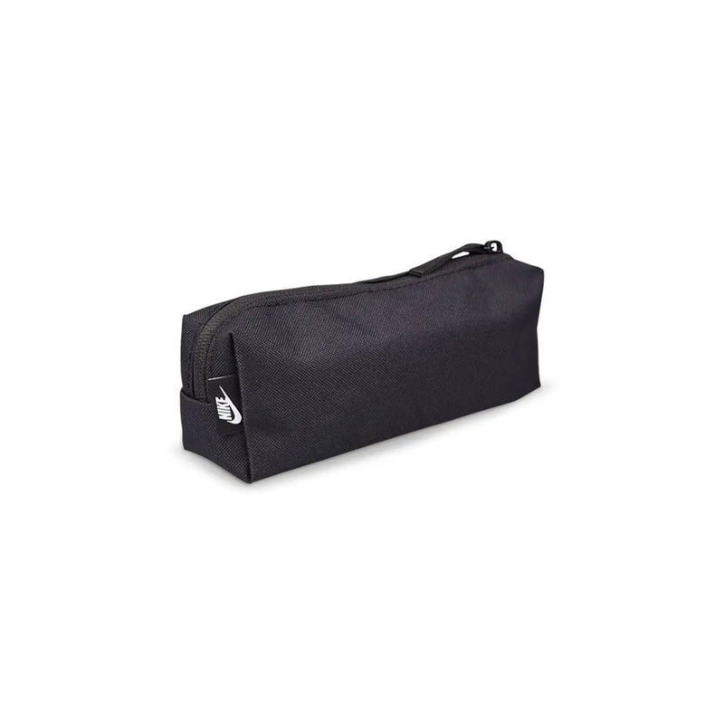 Nike Trousse BA6032 pour homme, noire, en tissu texturé avec logo blanc (vue latérale)