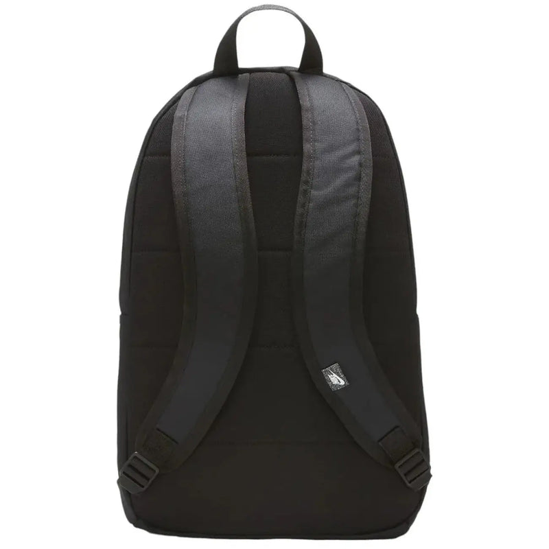 Nike Sac à dos noir pour homme avec bretelles rembourrées et top poignée de transport, vue de face