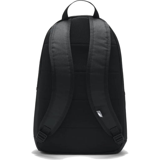 Nike Sac à dos noir pour homme avec bretelles rembourrées et top poignée de transport, vue de face