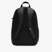 Nike Sac à dos noir pour homme avec bretelles rembourrées et top poignée, vue de face