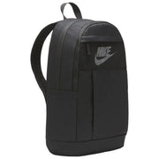 Nike Sac à dos noir pour homme avec logo Swoosh gris discret, vue de face