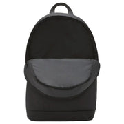 Nike Sac à dos pour homme en nylon noir au design minimaliste et top poignée, vue de face