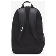 Nike men’s black cross body bag with white swoosh logo and mesh side pocket for convenient storage