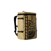 Sac à dos The North Face couleur sable avec logo noir et bretelles imprimées beige, dimensions 33 x 46 x 15 cm, pour homme