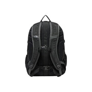 Sac à dos The North Face Borealis Classic pour homme, en nylon noir avec filet gris et bretelles renforcées, vu de dos.