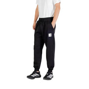 Men’s black sweatpants with white square logo on thigh from The North Face Fall Winter collection