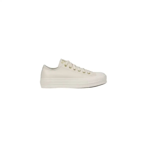 Off White Canvas Sneaker displaying a stylish off-white casual footwear design