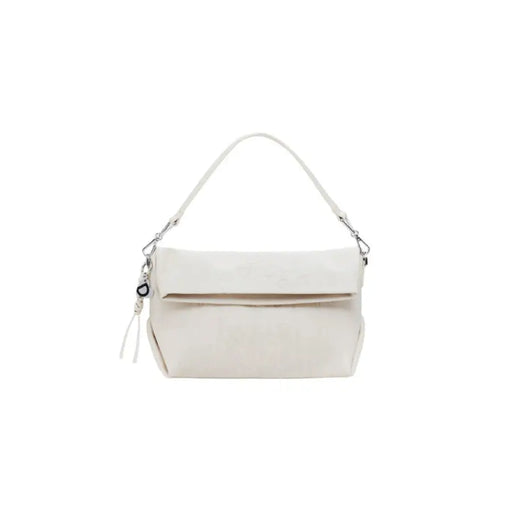 Off-White Leather Crossbody Shoulder Bag showcasing sleek design and premium material
