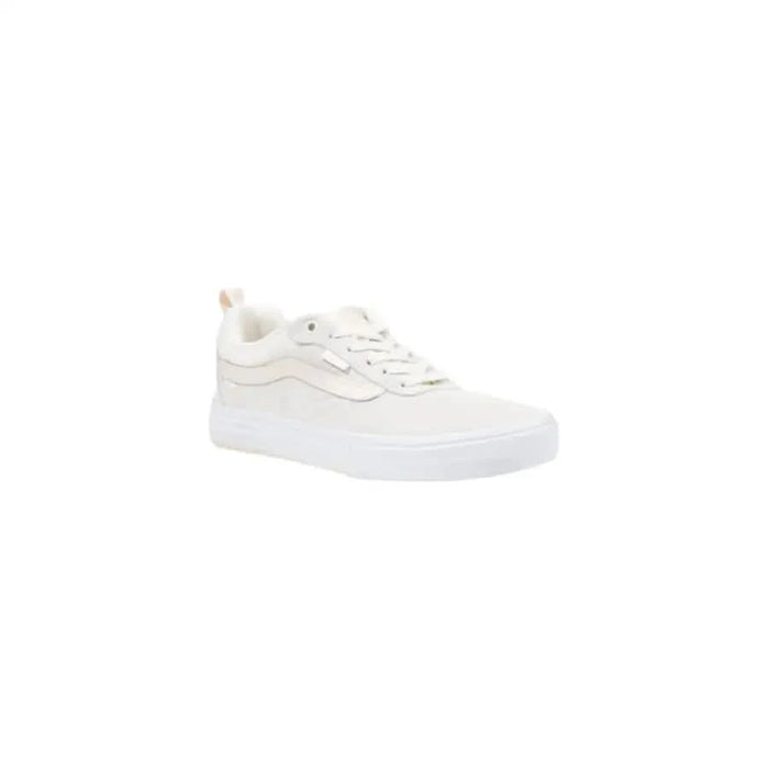Off-white Vans sneaker featured in Vans Women’s Pink Leather Sneakers for Fall Winter