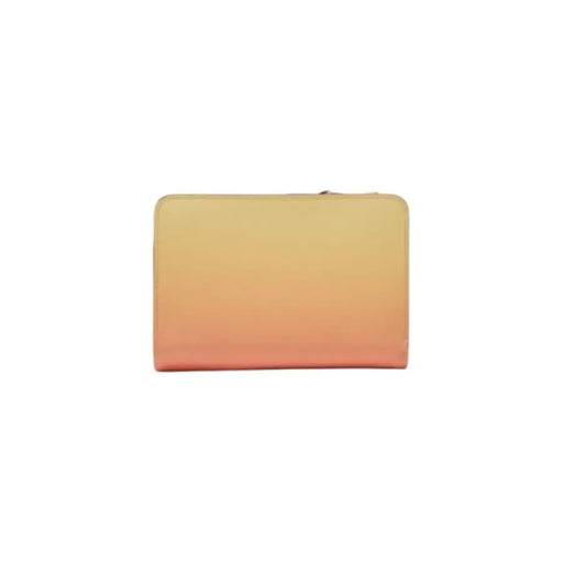 Ombre yellow and orange zippered pouch of the Peach and Pink Wallet