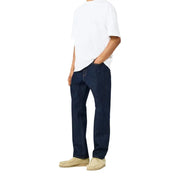 Jean droit en mélange de coton indigo foncé pour homme de Only et Fils mélange biologique 22034942