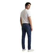 Jean en denim bleu foncé à la coupe classique et au délavage subtil aux cuisses. Only Collection de vêtements décontractés pour hommes Sons