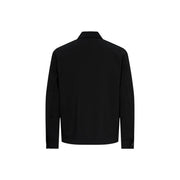Only Blazer noir pour homme de la marque and Sons, coupe classique en polyester, col classique et détails de coutures discrets sur le devant.