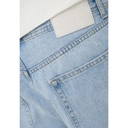 Only Short Sons Fade pour homme en denim délavé clair avec étiquette de marque blanche cousue, vue de face