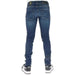 Pair of blue slim fit denim jeans from Lyle & Scott Men Jeans collection