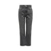 Gray straight-leg denim jeans by Only, perfect for women’s casual fashion