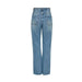 Light blue straight-leg women’s denim jeans - Only brand