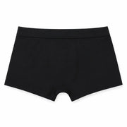 Black seamless briefs made of smooth stretchy cotton with a flat front design palm angels men black underwear
