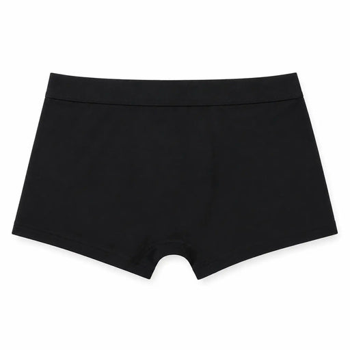 Slip noir sans coutures en coton stretch doux, coupe plate sur le devant, sous-vêtements noirs pour homme Palm Angels