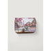Paris themed zippered wallet with elegant design and vibrant cityscape artwork