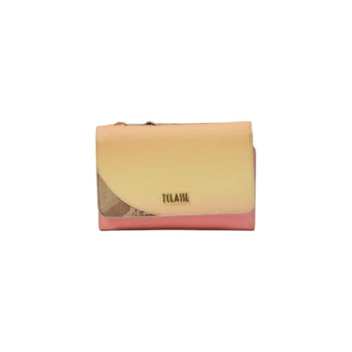 Peach and pink wallet featuring a stylish design perfect for everyday use