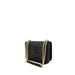 Love Moschino black quilted leather shoulder bag for women