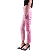 Women’s light pink pants with darker pink side stripe from Pink Chiara Ferragni Spring Summer collection
