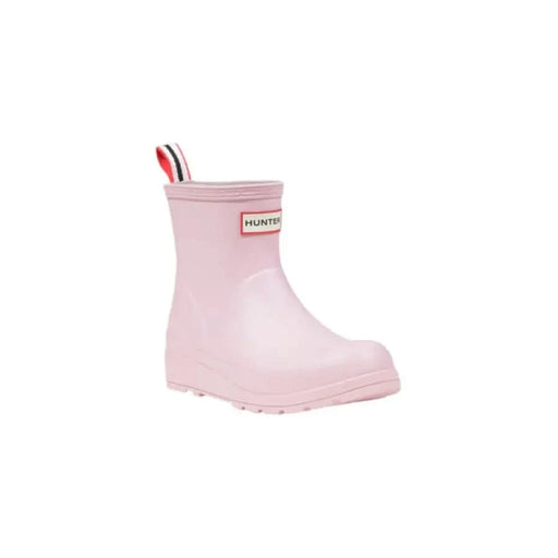 Pink Hunter Women Ankle Boots made of 100% Polyester, perfect for rainy days