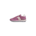 Pink and white Saucony Women’s Fuchsia Leather Sneakers for stylish running