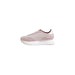 Pink and white running shoe from Pink and White Sneaker collection displayed clearly