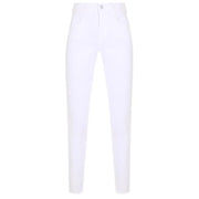 Pinko women spring summer white trousers high-waisted slim-fit jeans with clean minimalist design