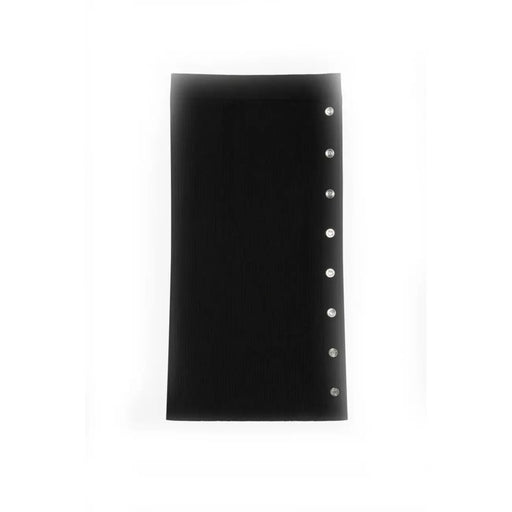 Portefeuille rectangulaire en cuir noir avec clous argentés sur le bord droit pour pinko jupe en laine noire pour femme, vêtement d'hiver
