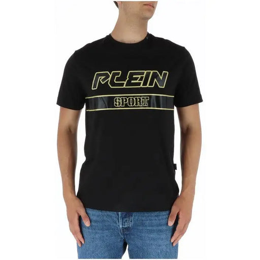 Plein Sport - Men T-Shirt - black / S - Clothing T-shirts
