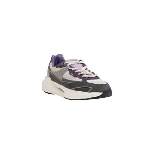 Purple and gray athletic shoe from Date Women Sneakers, stylish and comfortable footwear