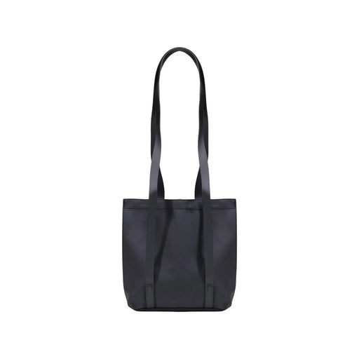 Sac bandoulière Rains pour femme, en polyester noir, au design minimaliste et élégant, dimensions : 8 x 15 x 8 cm