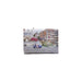 Rectangular clutch featuring a charming Italian street scene in Parisian Scene Wallet