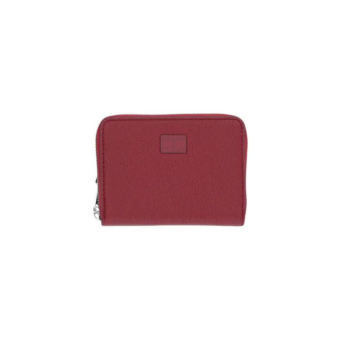 Red Leather Zip-Around Wallet from Tommy Jeans Black Zippered Wallet collection