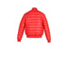 Red quilted puffer jacket by Love Moschino in polyamide for women’s fashion