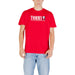 Red Tommy Jeans t-shirt displayed as part of Tommy Hilfiger Navy Blue T Shirt product